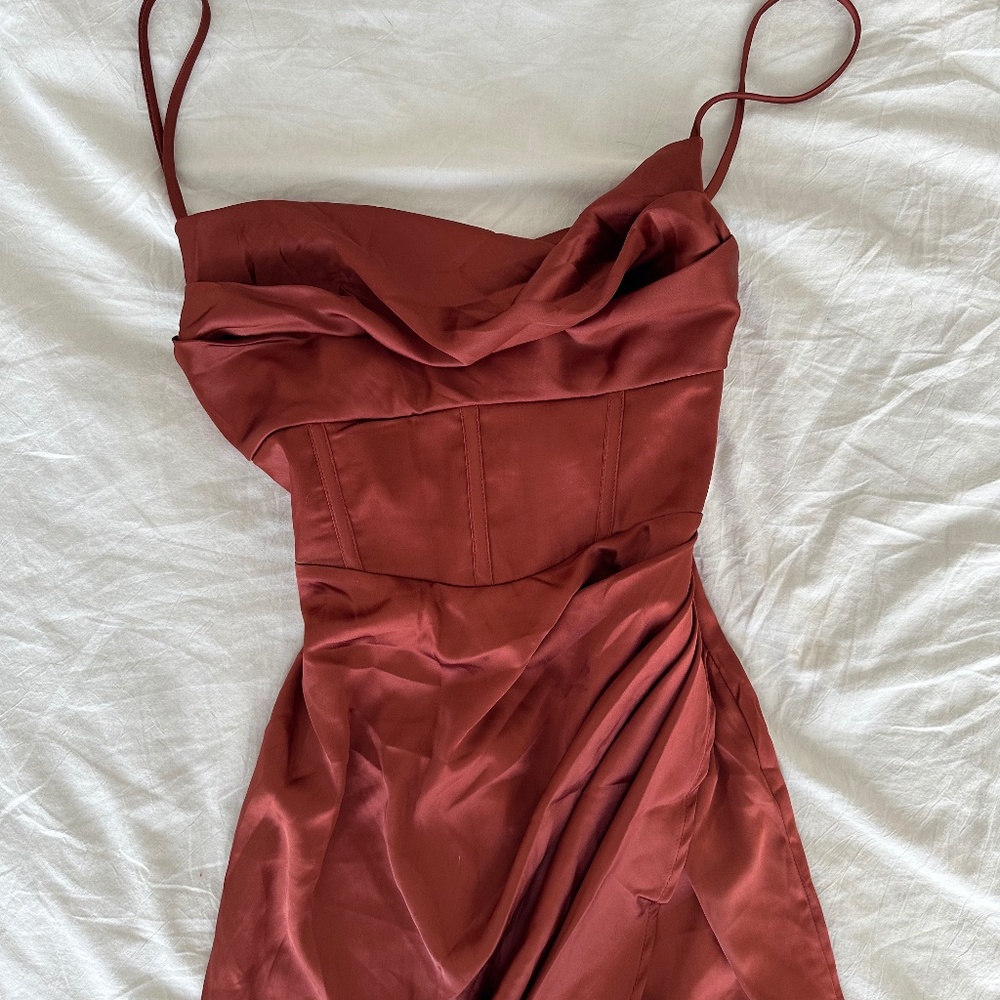 Satin Corset Dress